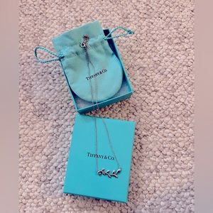 Tiffany’s Olive Leaf Vine Necklace